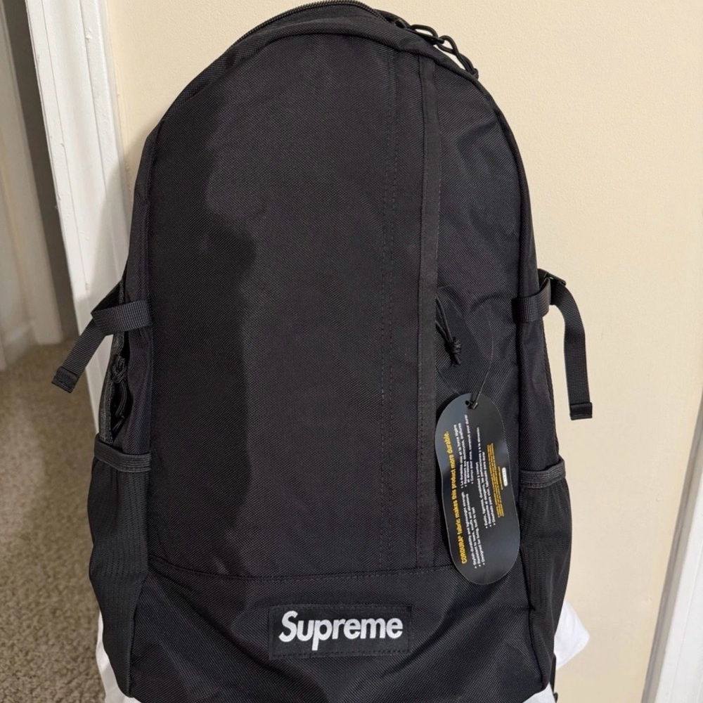 Supreme Classic Black Backpack